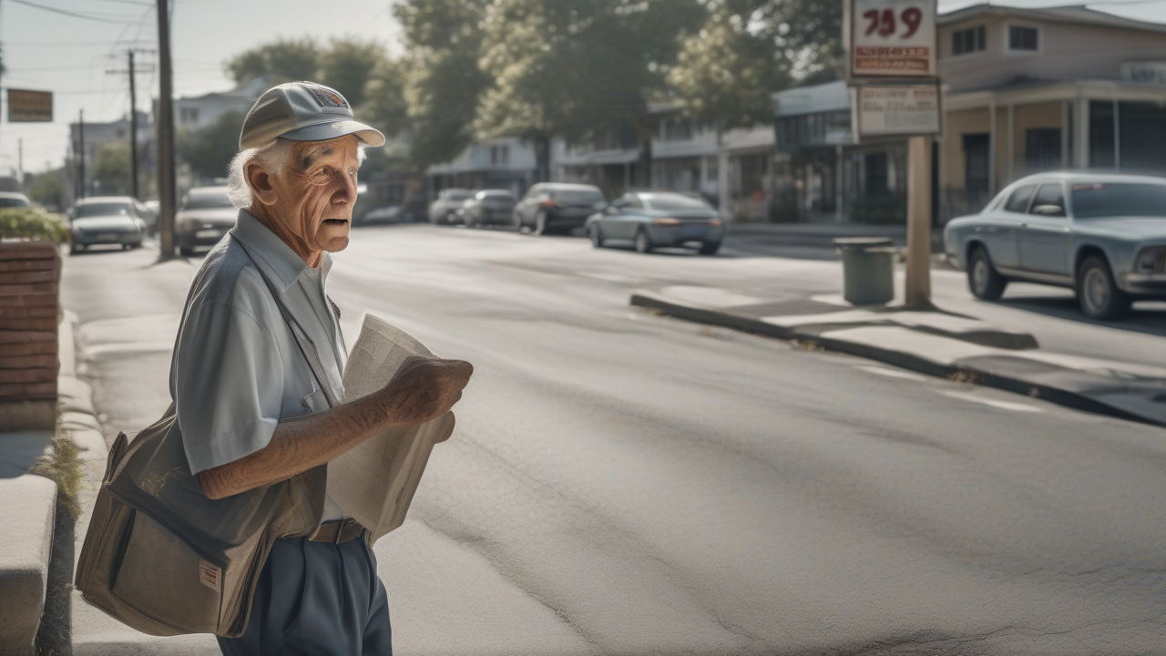 79-year-old paperboy still delivers daily