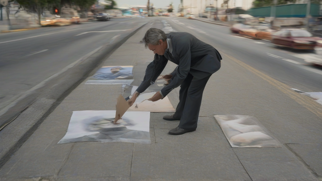 Artists Transform Sidewalks Into 3D Masterpieces