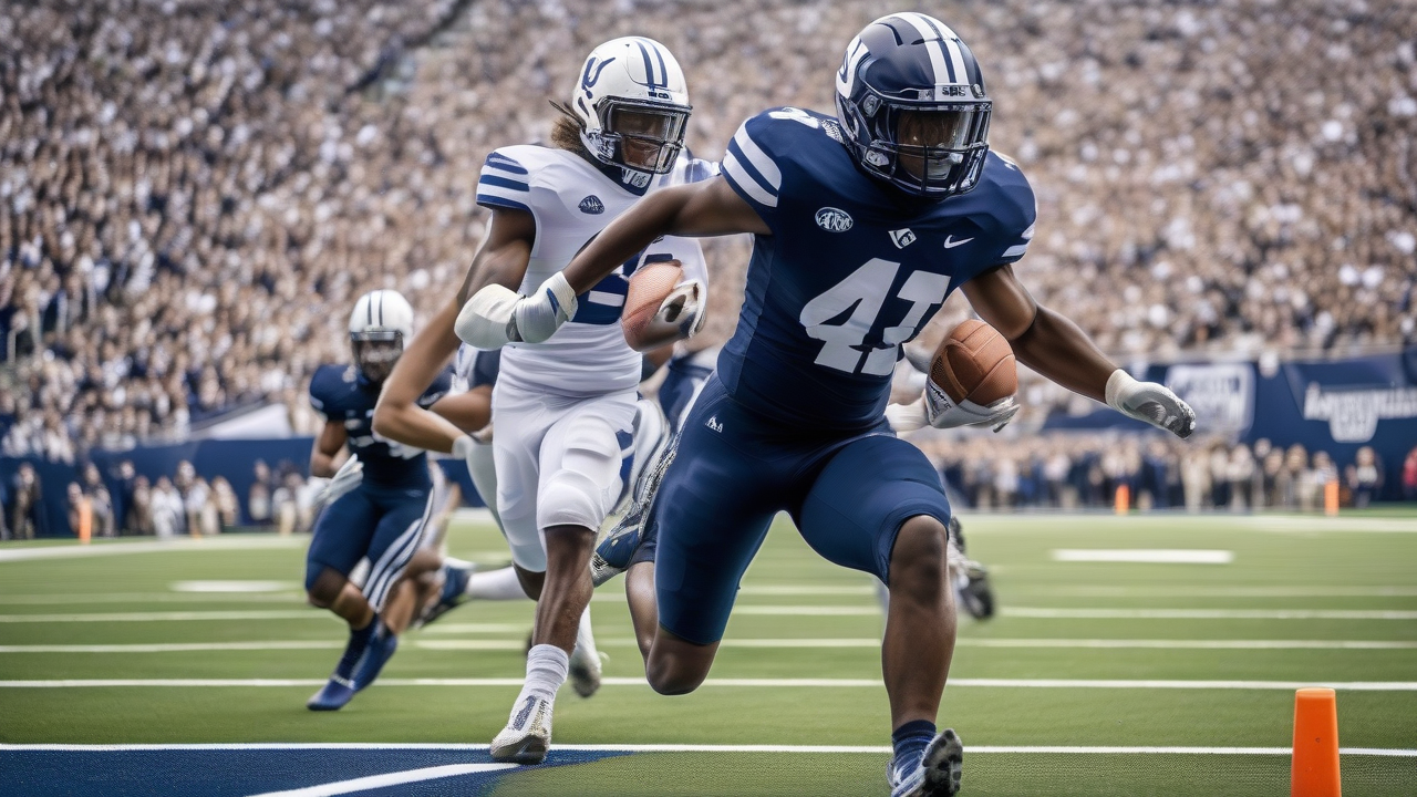 BYU Freshman Scores Record 40 Points