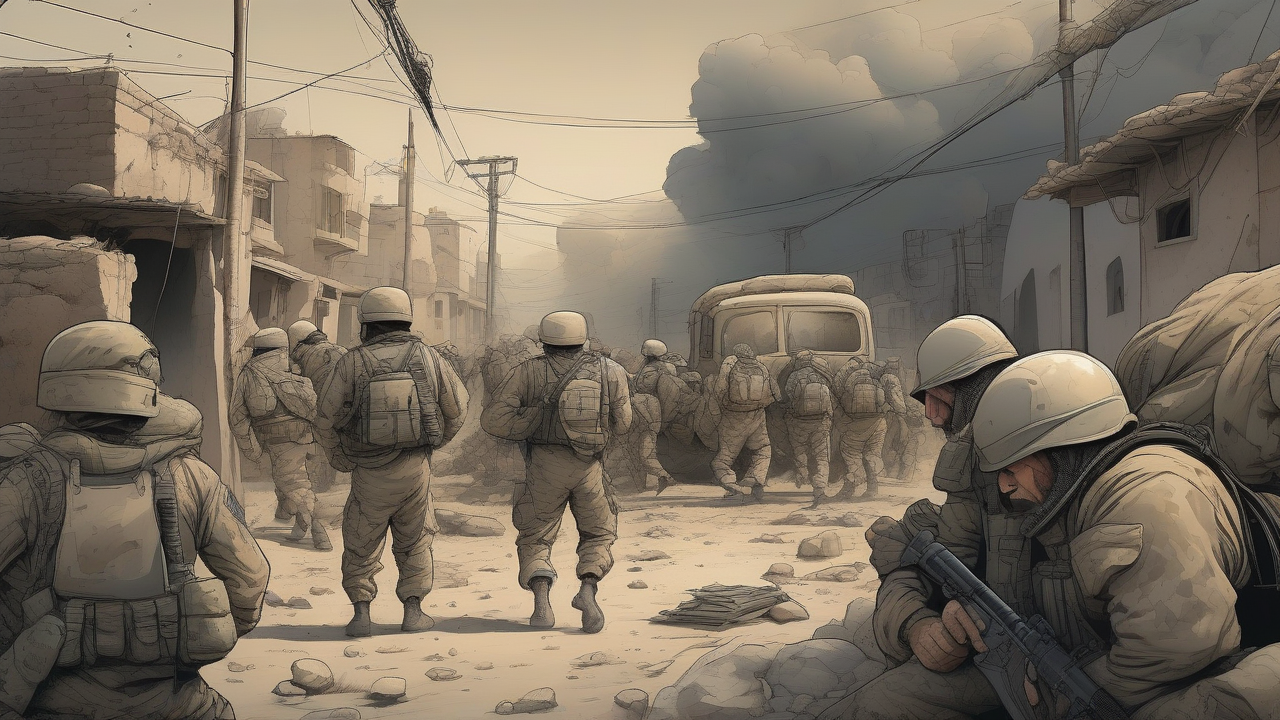 Cartoon Slams Iran War Narrative