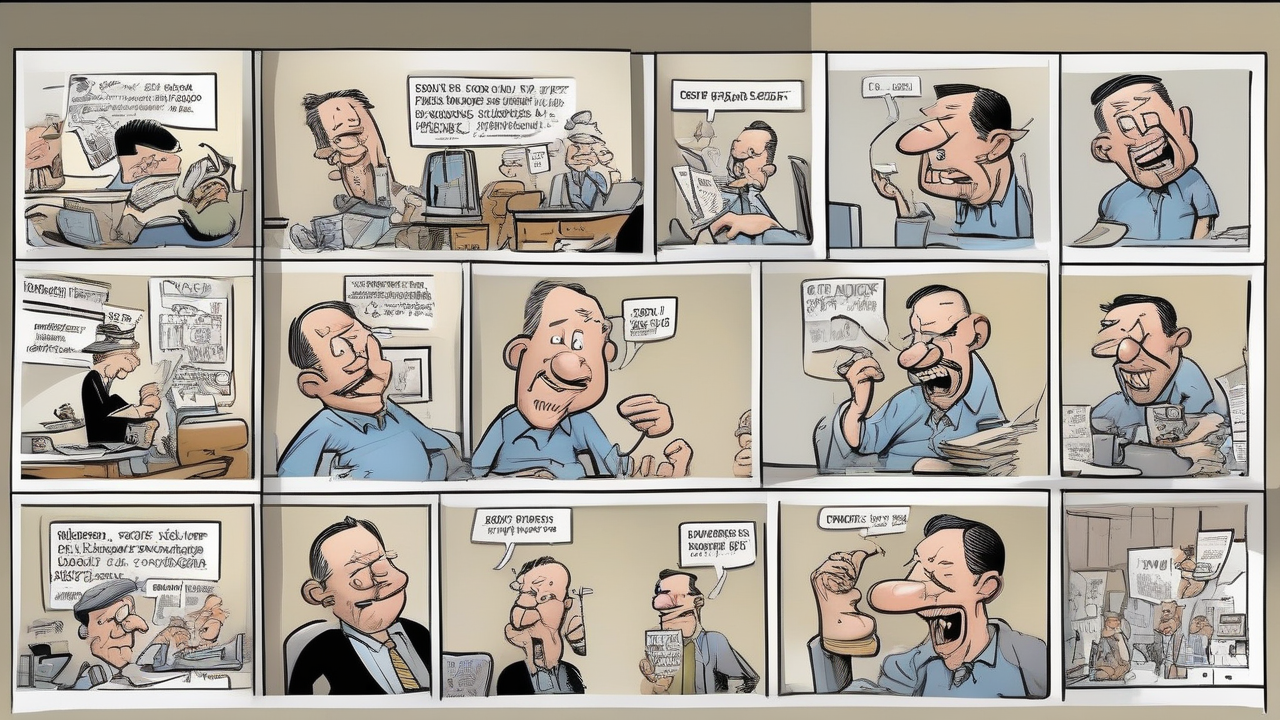 Cartoonist Rich North Creates Hilarious Comics