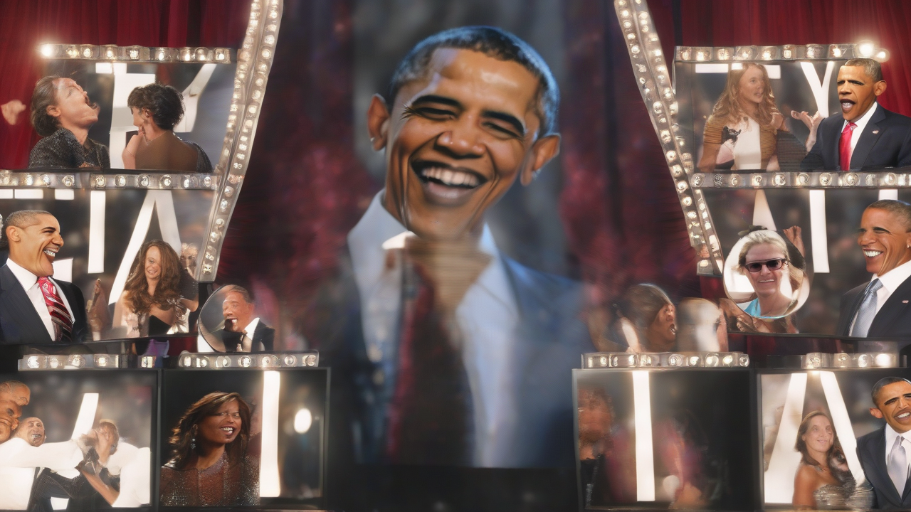 Obama, Larry David team up