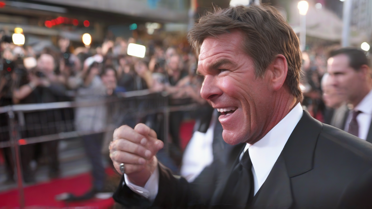 Dennis Quaid gets emotional