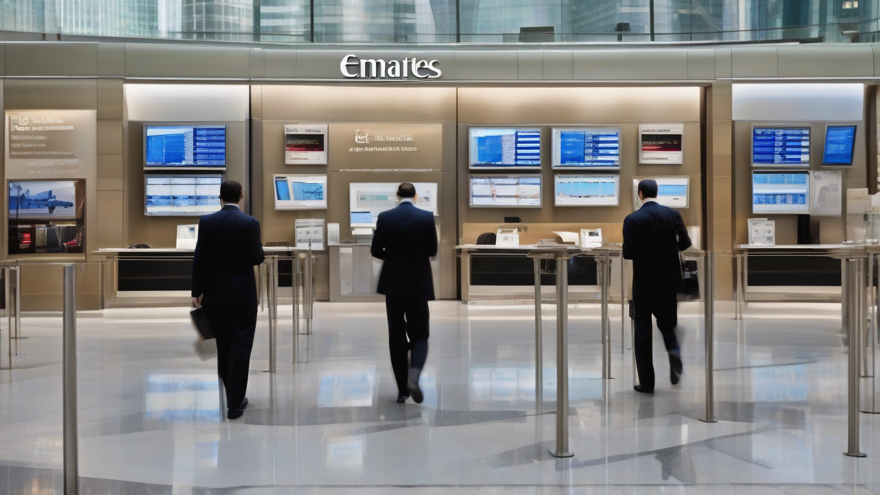 Emirates Flies Near-Empty