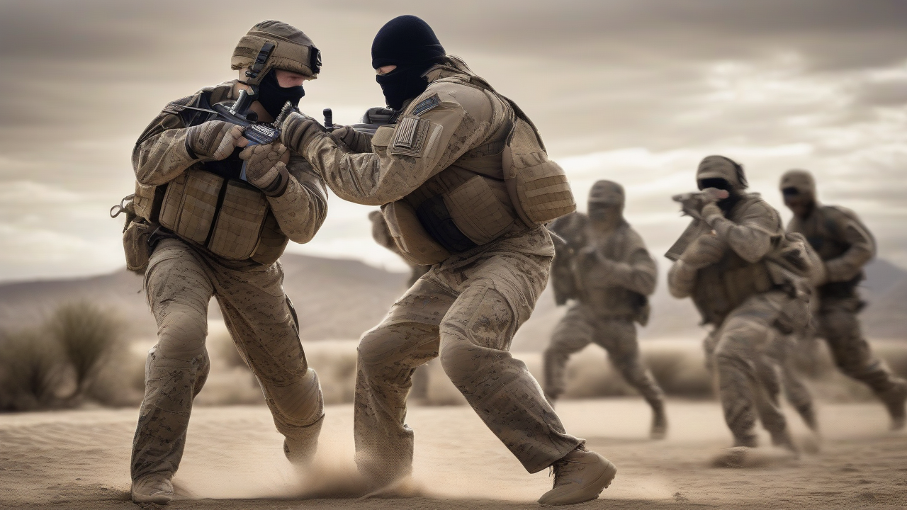 FBI Hosts UFC Fighters for Combat Training