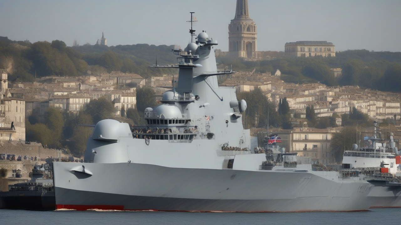 France Deploys Warships