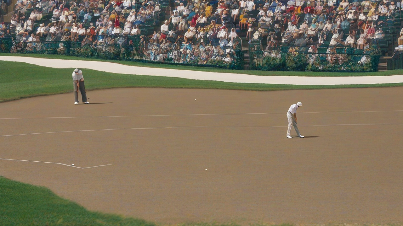 Golf tournament delayed