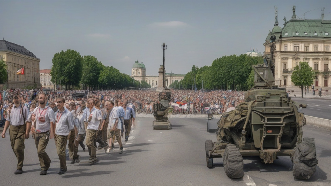 Rival Parties Rally Ahead