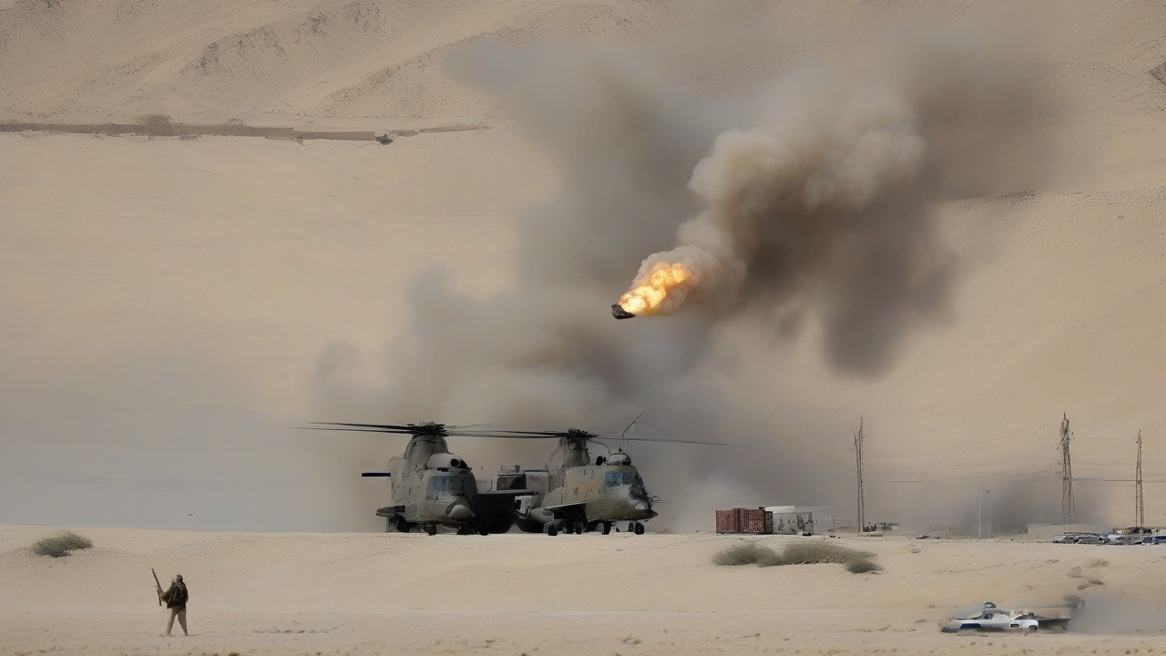 Iran Strikes UAE Oil Port