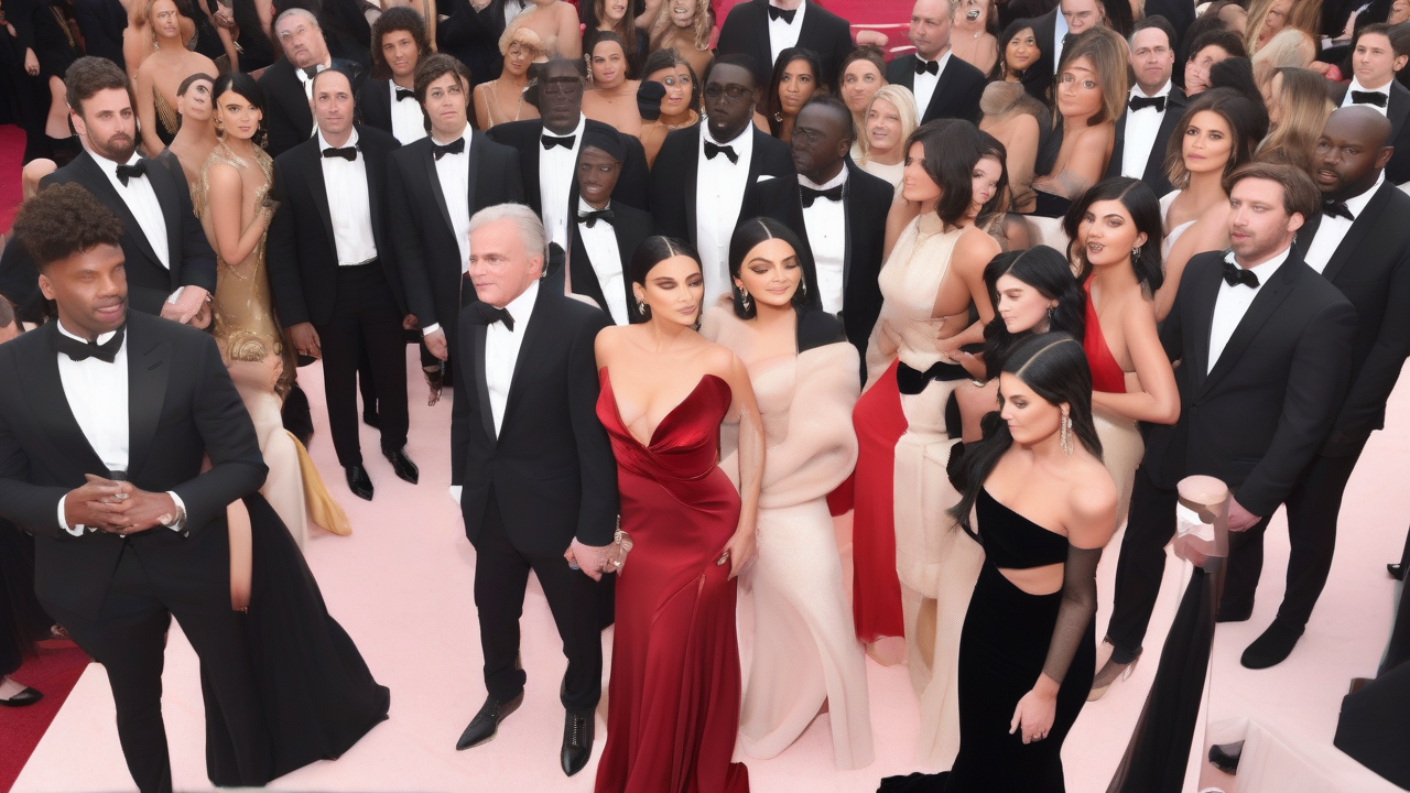 Kylie Jenner and Timothée Chalamet attend Oscars party