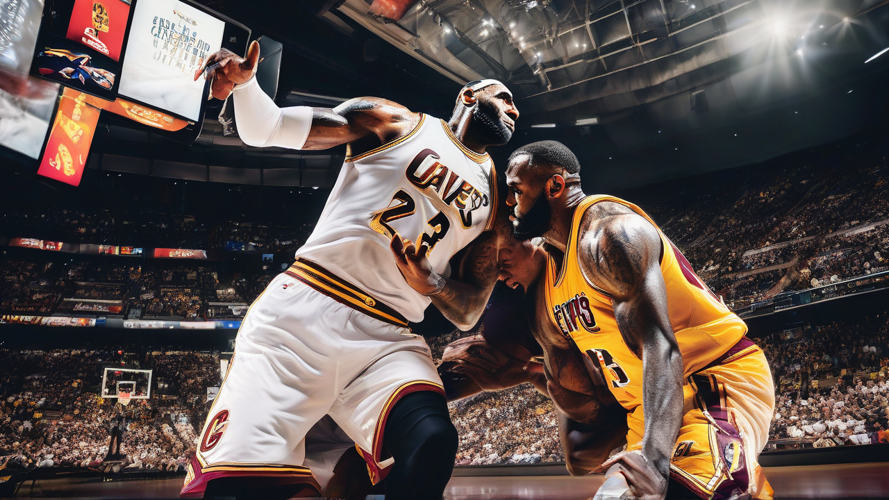 LeBron James Embraces New Role