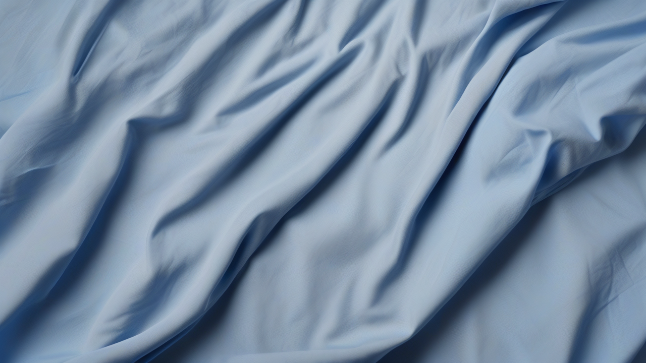 Man's skin turns blue from dyed bed sheet