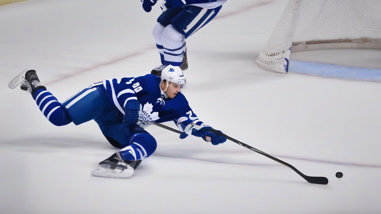 Maple Leafs' Auston Matthews suffers knee injury