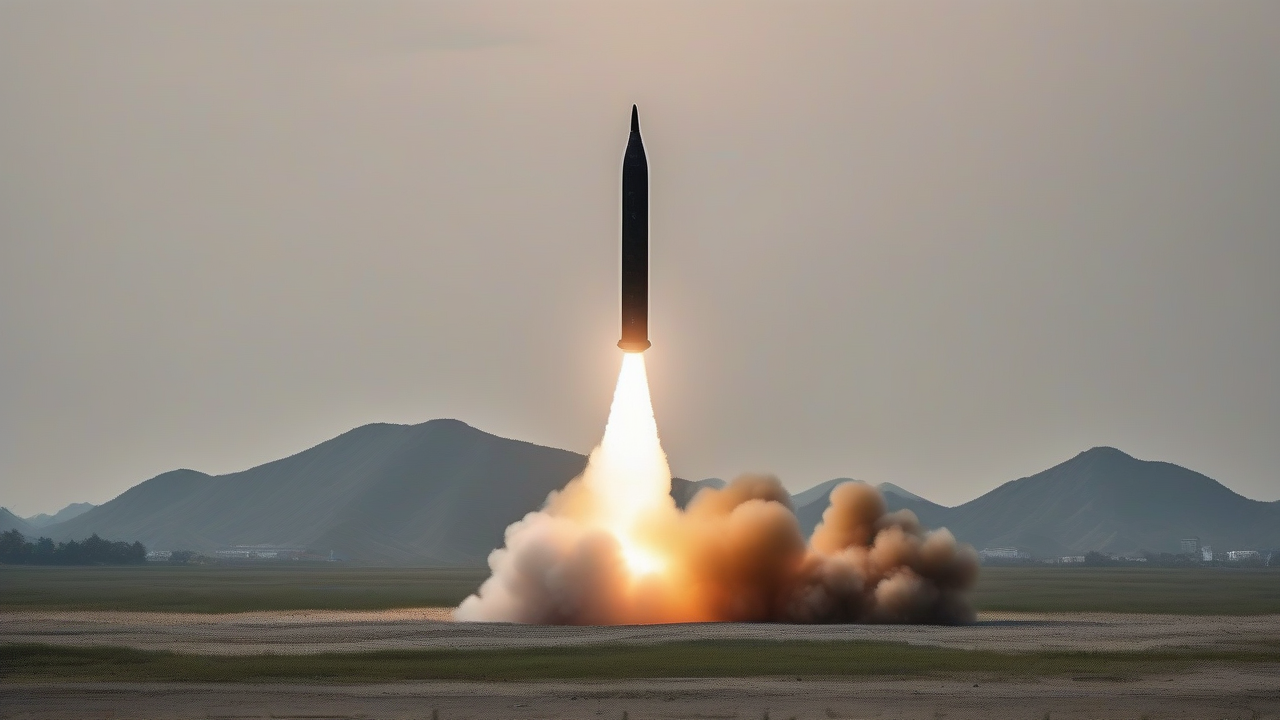 North Korea Fires 10 Ballistic Missiles