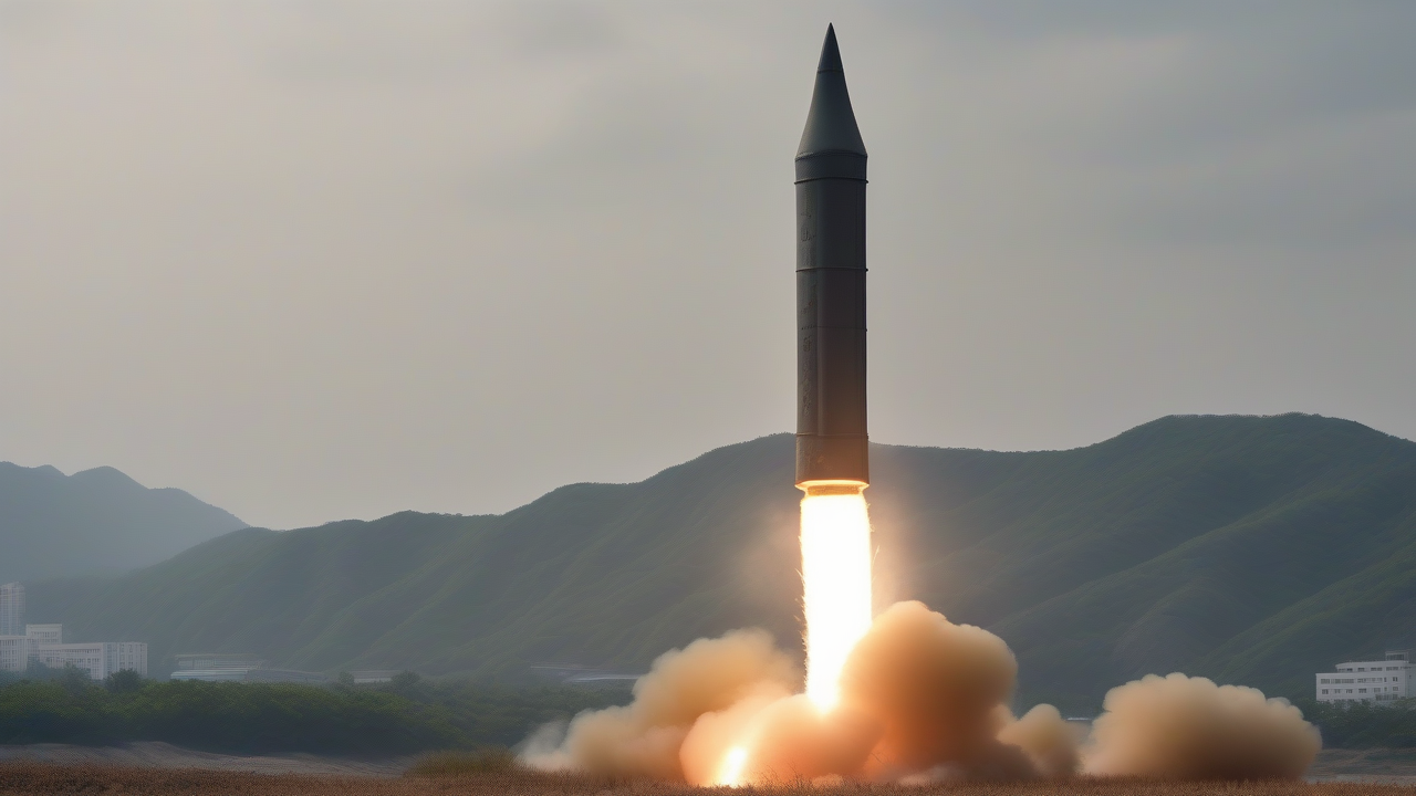 North Korea Fires 10 Missiles