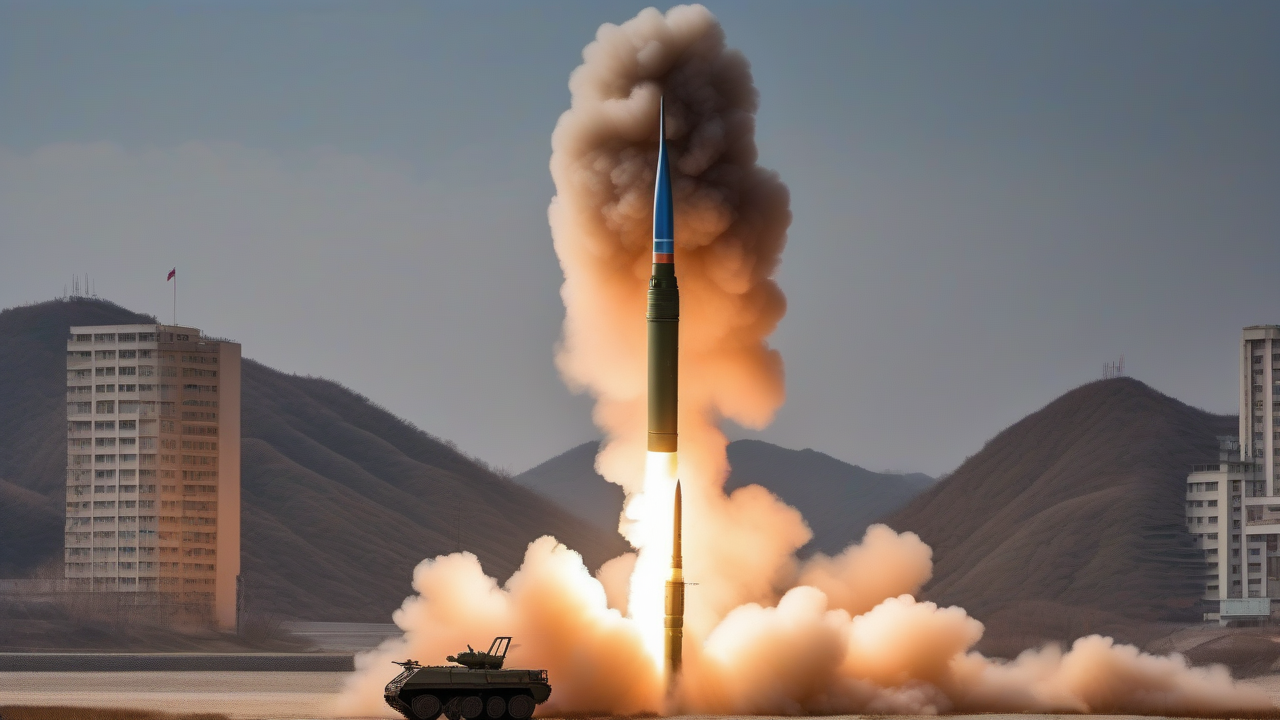 North Korea Launches 10 Ballistic Missiles