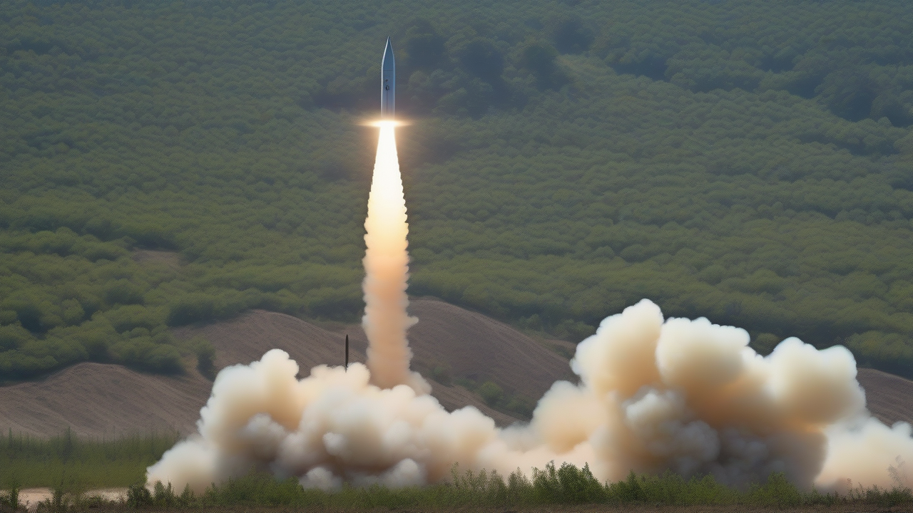 North Korea Test-Launches Ballistic Missiles