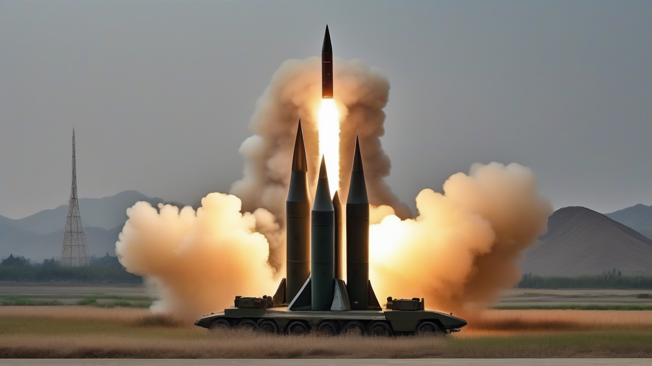 North Korea Tests 10 Ballistic Missiles