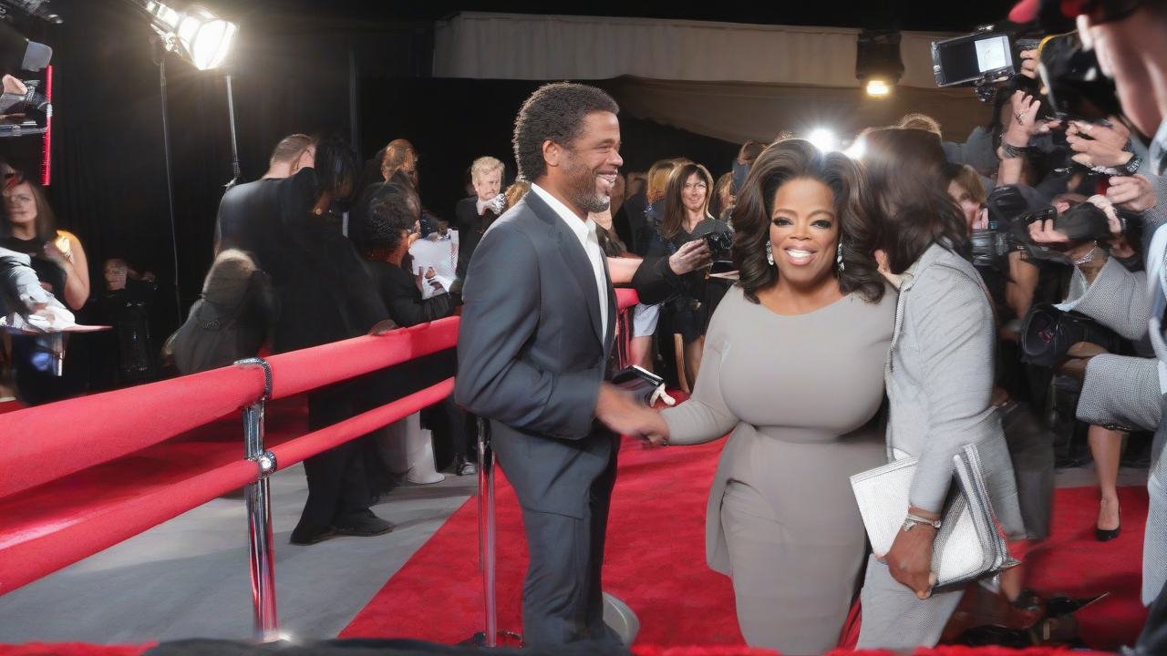 Oprah Explains Fashion Week Walk