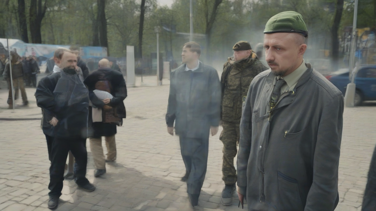 Ukrainian Man Forced to Choose