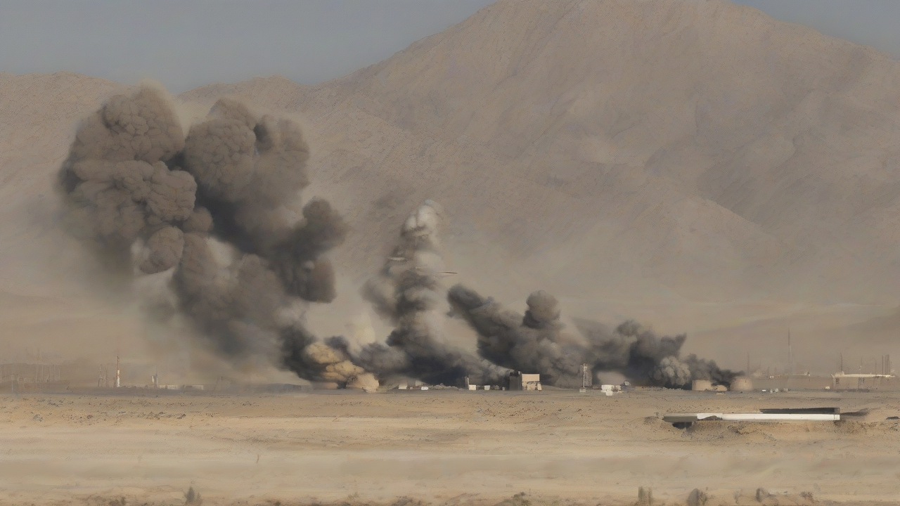 US Bombs Iranian Oil Hub