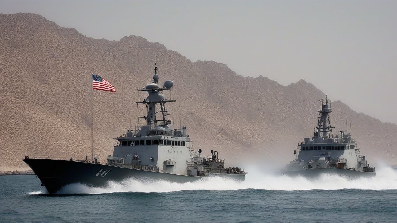 US Boosts Strait of Hormuz Security