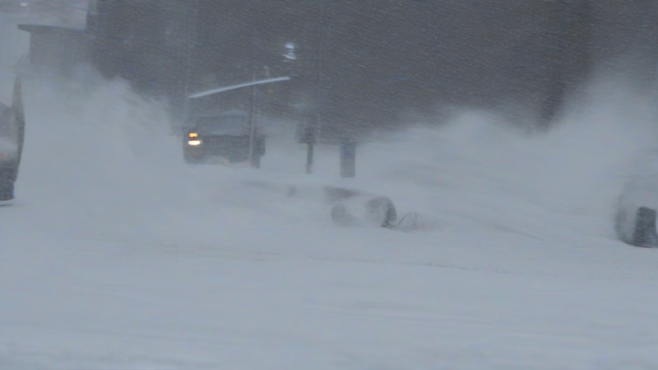 US faces rare perfect storm of blizzard, heat, and rain