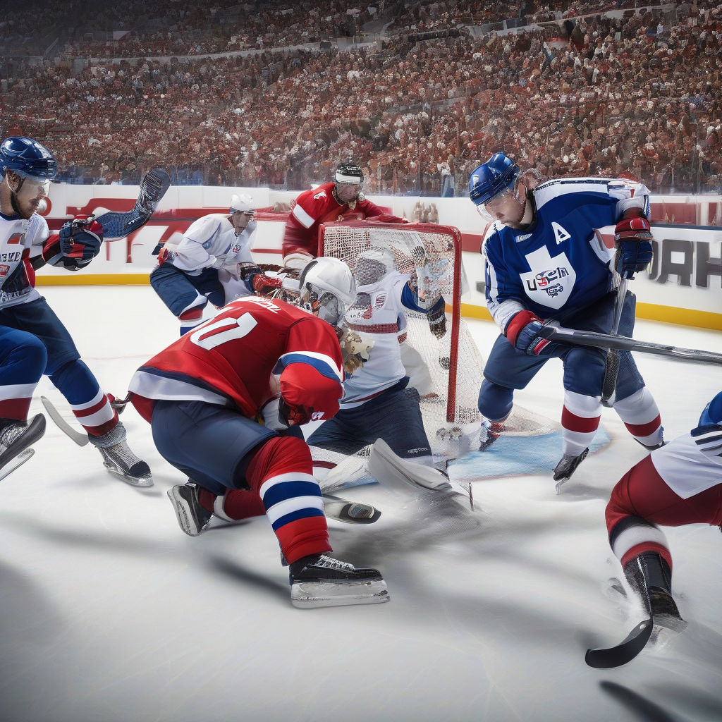 US Hockey Team Wins Gold Medal