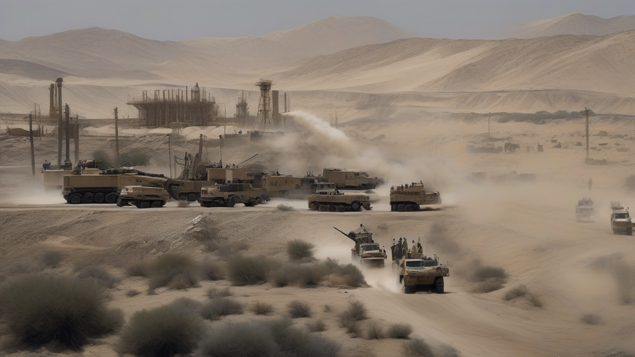 US Threatens Iranian Oil Hub Strike