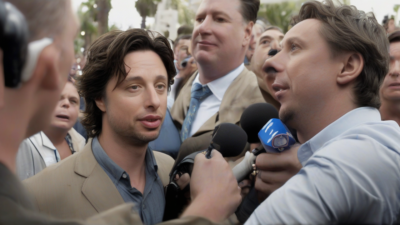 Zach Braff Denies Bizarre Accusation