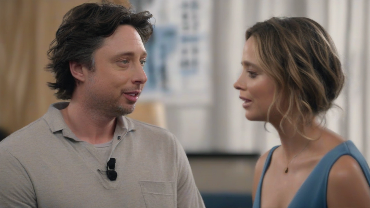 Zach Braff denies dating chatbot rumor